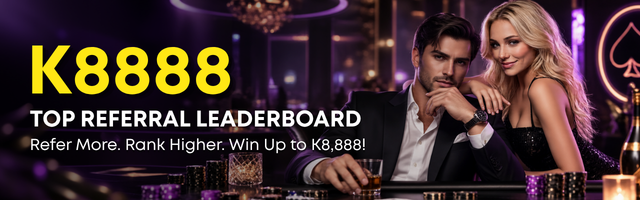 Top referral leaderboard, win up to K8,888